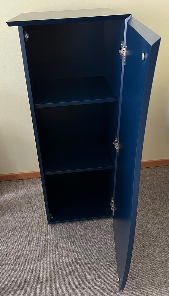 Image 1 of English telephone cabinet, polished lacquer