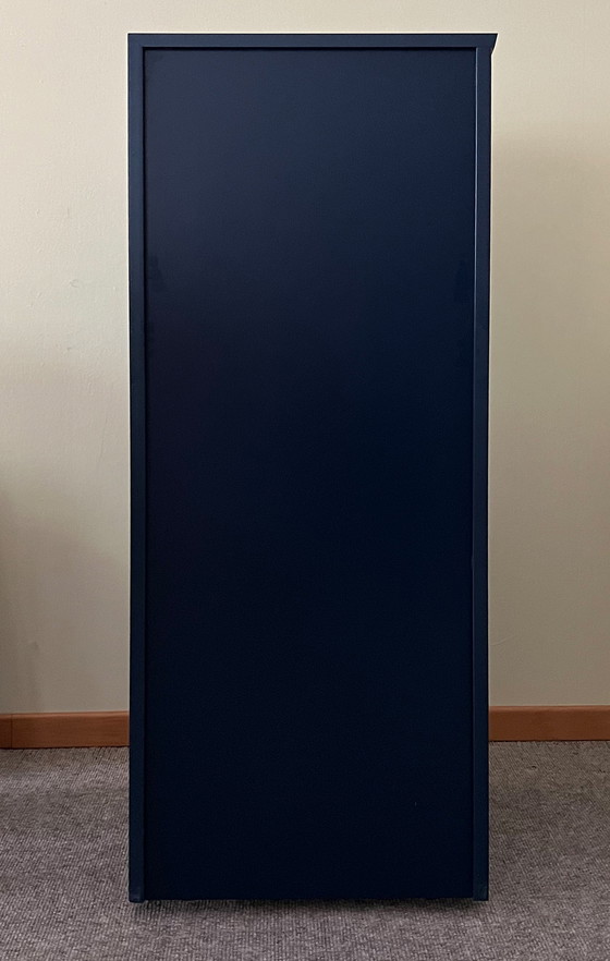 Image 1 of English telephone cabinet, polished lacquer