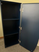 English telephone cabinet, polished lacquer