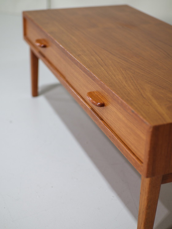 Image 1 of Low Sideboard TV Furniture Teak Danish