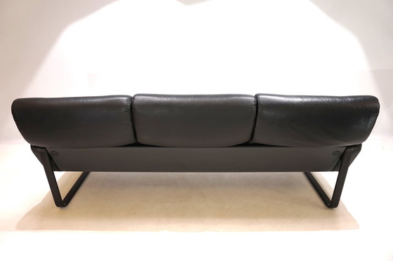 Image 1 of Drabert Lobbytop Three-Seater Leather Sofa By Otto Zapf, 1979