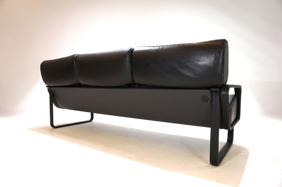 Image 1 of Drabert Lobbytop Three-Seater Leather Sofa By Otto Zapf, 1979