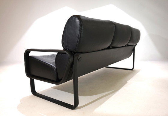 Image 1 of Drabert Lobbytop Three-Seater Leather Sofa By Otto Zapf, 1979