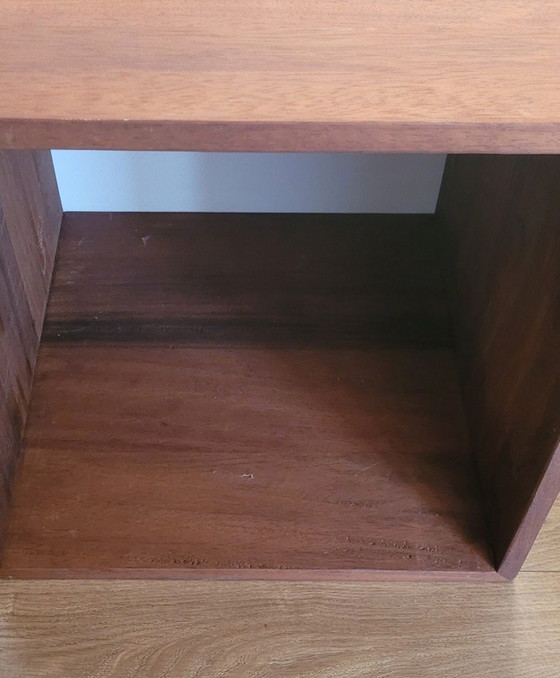 Image 1 of Bellissimo cubo in teak massiccio 50 x 50 cm