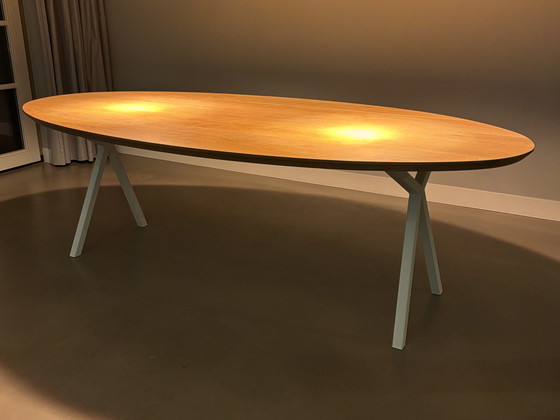 Image 1 of Handmade Oval Table Oak