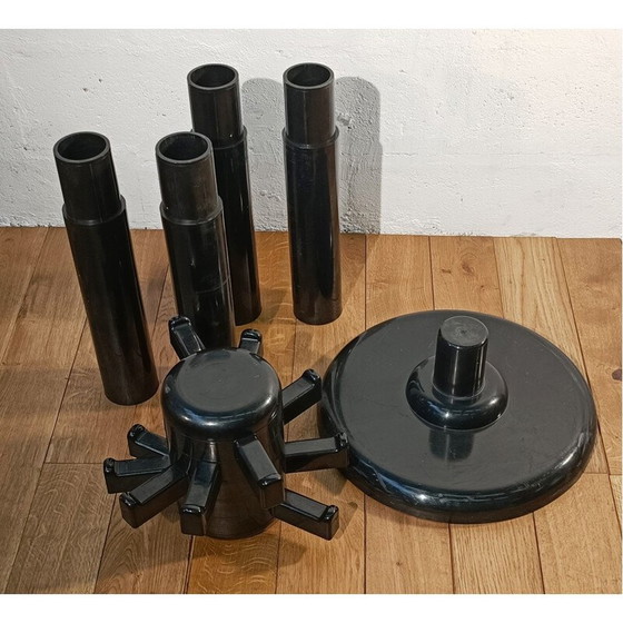 Image 1 of Vintage plastic coat rack by M.Myers, UK 1970s