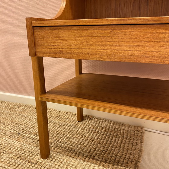 Image 1 of Swedish Nightstand With Two Levels