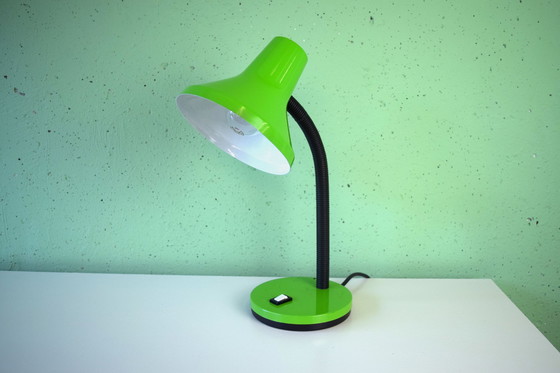 Image 1 of Lampada da tavolo vintage verde 1970 di Pfäffle 