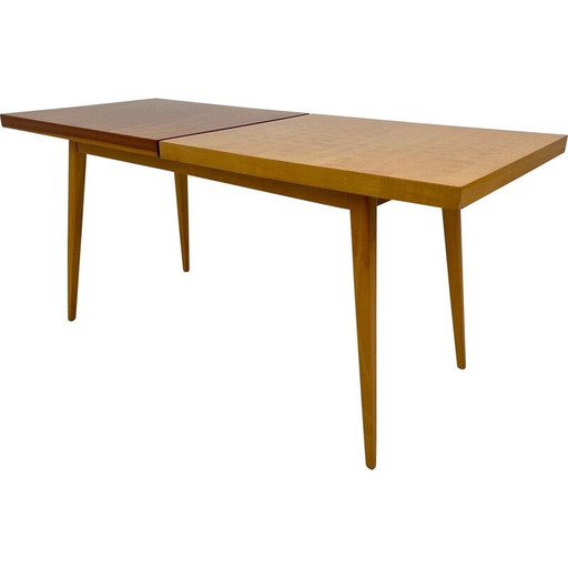 Vintage coffee table in gloss finish, Czechoslovakia 1960s