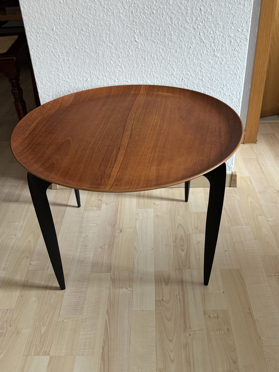 Image 1 of Table d'appoint en teck Mid Century