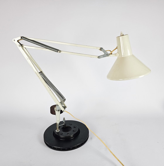 Image 1 of HCF - lampe d'architecte - lampe à pince - modèle 84 - Danemark - années 1970