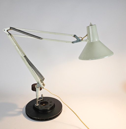 HCF - lampe d'architecte - lampe à pince - modèle 84 - Danemark - années 1970