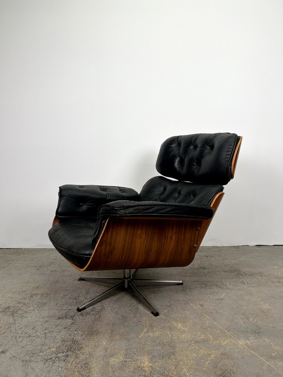 Image 1 of Original Martin Stoll lounge chair & ottoman for Giroflex