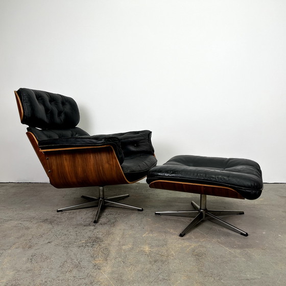 Image 1 of Original Martin Stoll lounge chair & ottoman for Giroflex