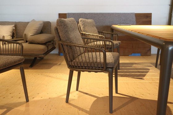 Image 1 of 6X Rolf Benz Yoko Outdoor Chairs