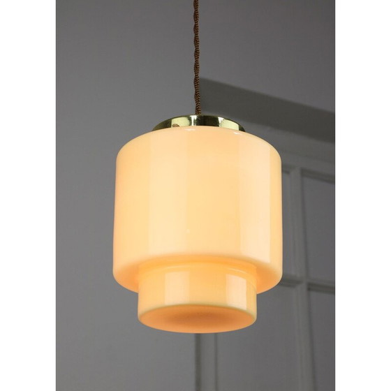 Image 1 of Lampada a sospensione in vetro vintage