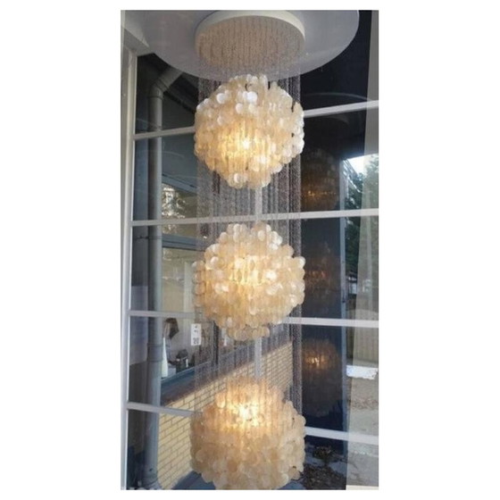 Image 1 of Vintage suspension lamp Fun 3DM by Verner Panton, Denmark 1964