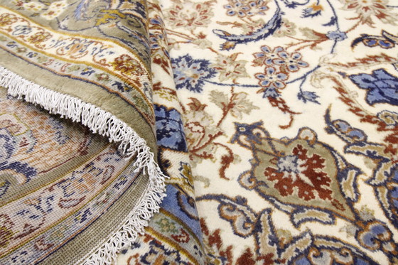 Image 1 of Tappeto persiano originale annodato a mano Isfahan 381 x 255 cm ottime condizioni fine