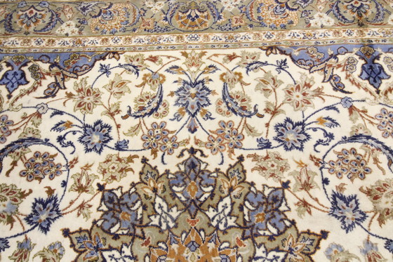 Image 1 of Tappeto persiano originale annodato a mano Isfahan 381 x 255 cm ottime condizioni fine