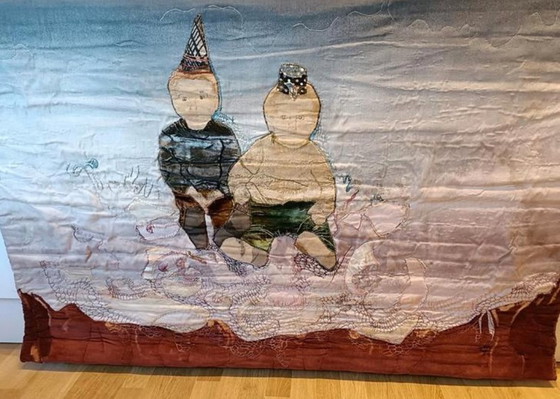 Image 1 of Decorazioni murali vintage, artigianato tessile a forma libera