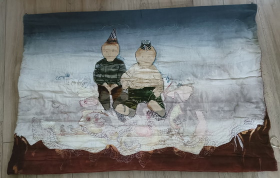 Image 1 of Decorazioni murali vintage, artigianato tessile a forma libera