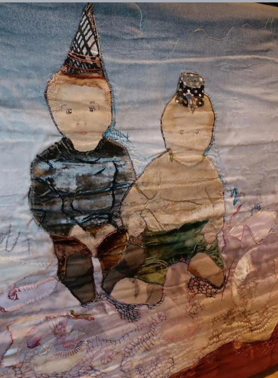 Image 1 of Decorazioni murali vintage, artigianato tessile a forma libera