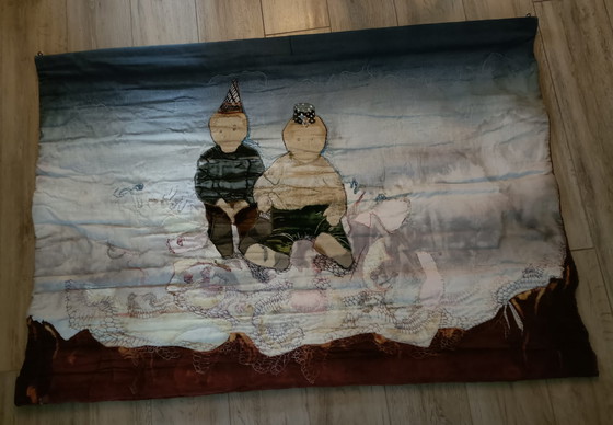 Image 1 of Decorazioni murali vintage, artigianato tessile a forma libera