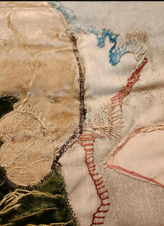 Image 1 of Decorazioni murali vintage, artigianato tessile a forma libera