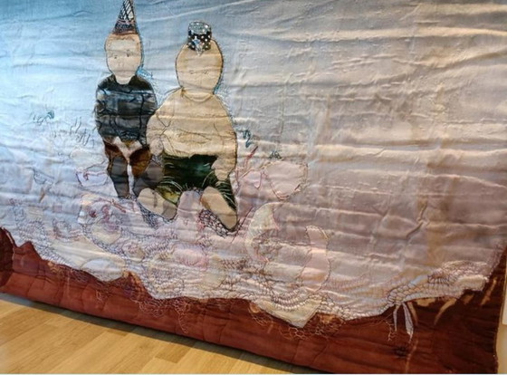 Image 1 of Decorazioni murali vintage, artigianato tessile a forma libera