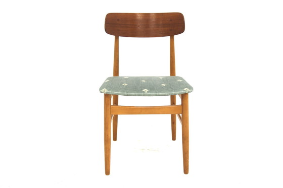 Image 1 of Set of 4 Scandinavian Teak Chairs, Sweden, 1960