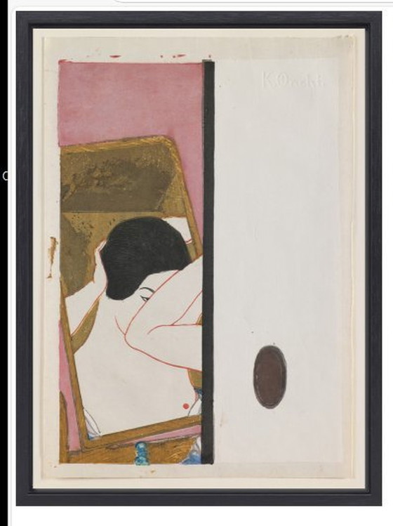 Image 1 of Unchi Kushiro -----The Mirror (Framed)