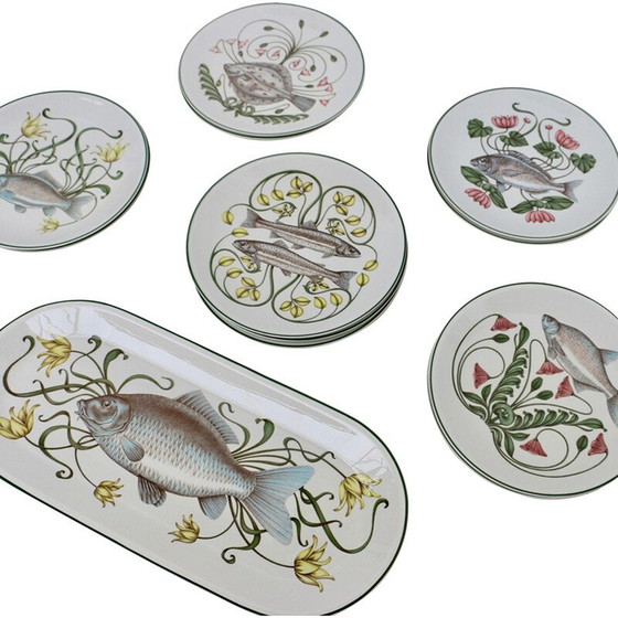 Image 1 of Vintage fish service from Villeroy and Boch, Germany