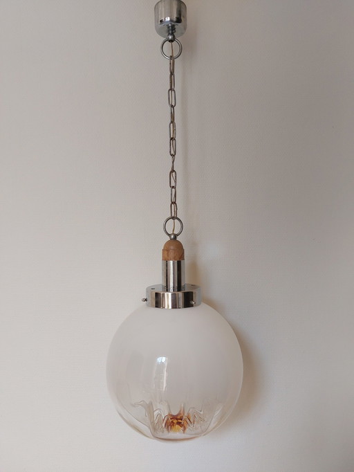 Mid-Century Murano Ceiling Light