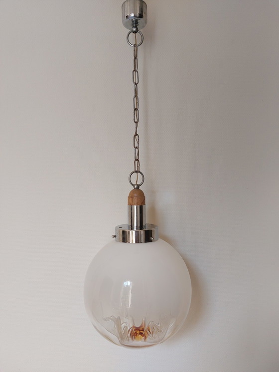 Image 1 of Mid-Century Murano Ceiling Light