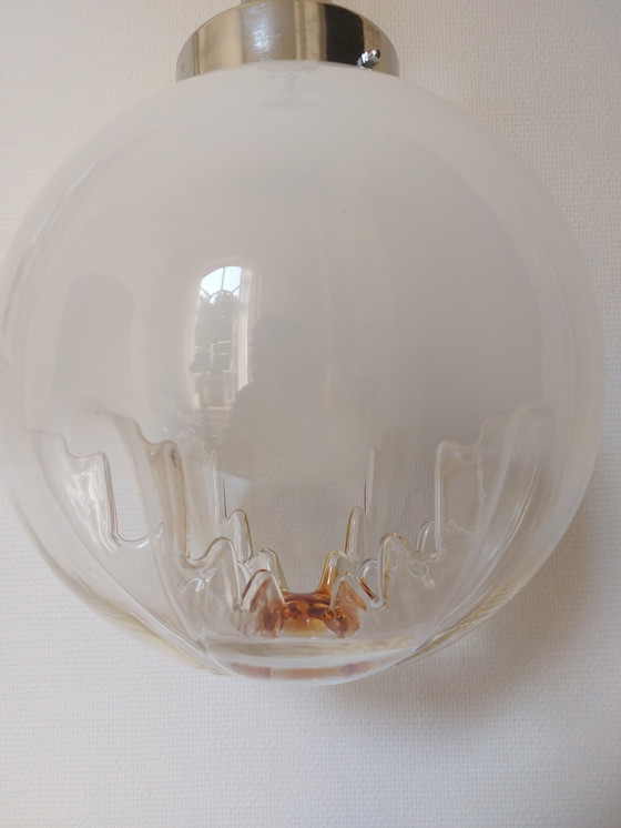 Image 1 of Mid-Century Murano Ceiling Light