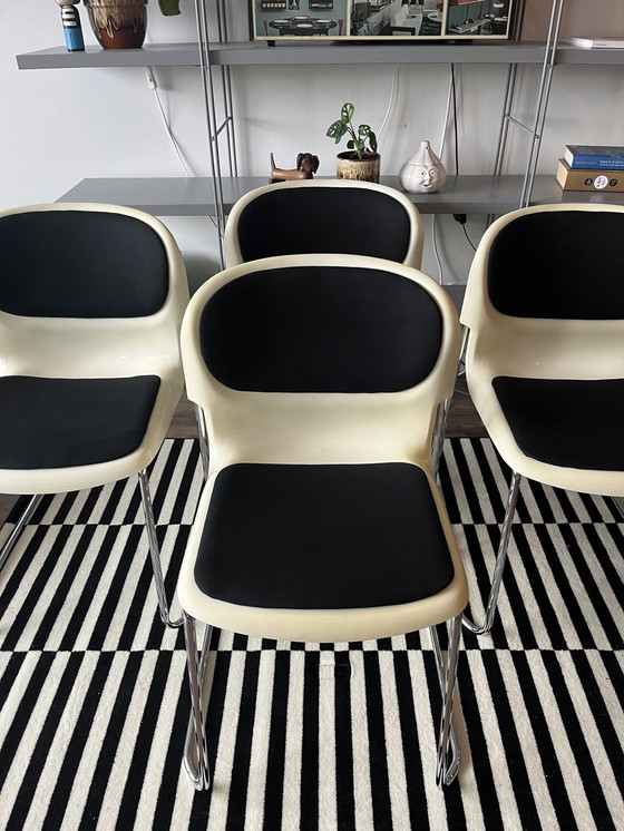 Image 1 of 4X Drabert Sm400K "Swing" Space Age Chairs