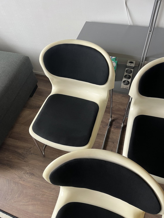 Image 1 of 4X Drabert Sm400K "Swing" Space Age Chairs