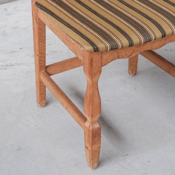 Image 1 of Set of 6 vintage Danish oakwood Razor dining chairs, 1960s