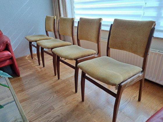 Image 1 of 4x Chaise vintage