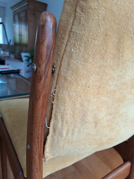 Image 1 of 4x Chaise vintage