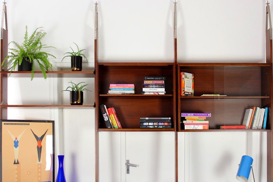 Image 1 of Restored Mid-Century Modular Wall Unit From Jitona, 1973