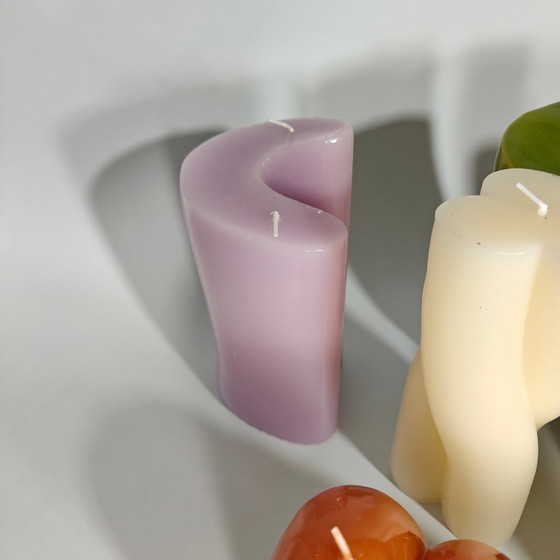 Image 1 of Set Of 8 Pop Designer Candles - Fést Amsterdam