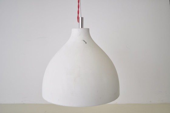 Image 1 of Pols Potten concrete hanging lamp large white