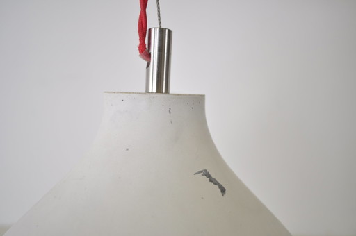 Pols Potten concrete hanging lamp large white