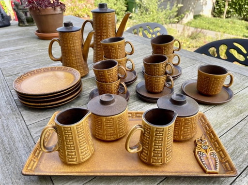 Exceptionally Extensive Ceramano Coffee Service