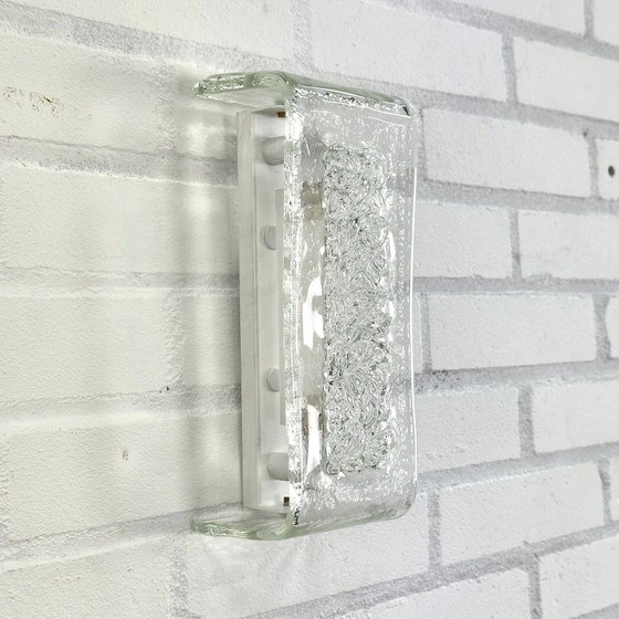 Image 1 of Italian glass wall lamp by BRG