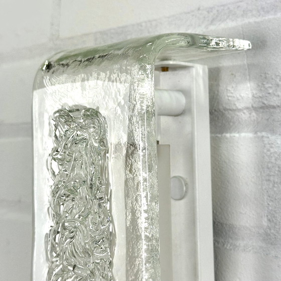 Image 1 of Italian glass wall lamp by BRG