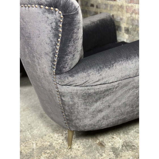 Image 1 of Pair of vintage Italian armchairs by Isa Bergamo, 1950