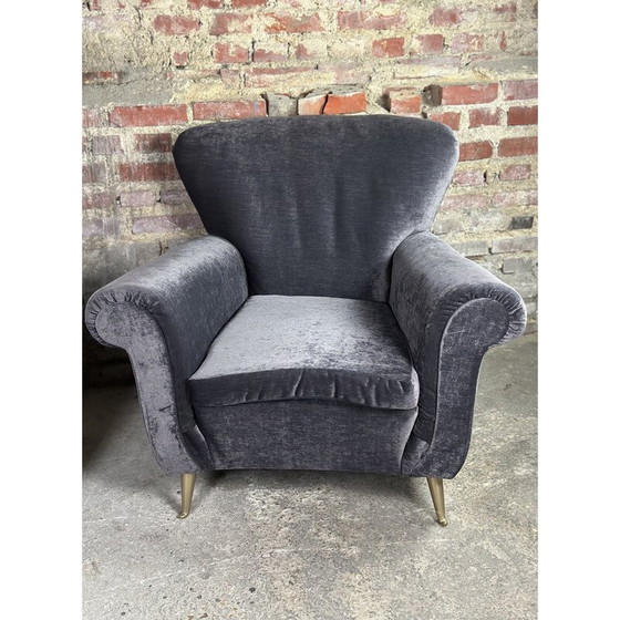Image 1 of Pair of vintage Italian armchairs by Isa Bergamo, 1950