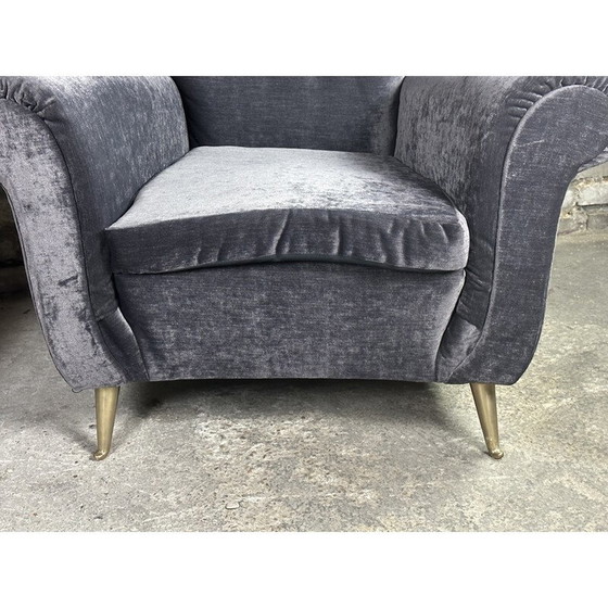 Image 1 of Pair of vintage Italian armchairs by Isa Bergamo, 1950
